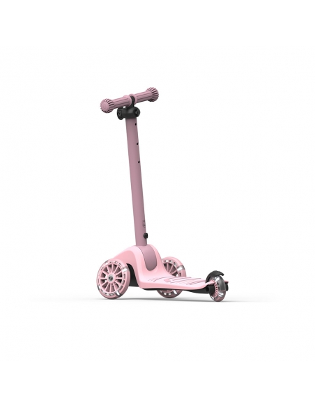 Hulajnoga Scoot&Ride Highwaykick 3S LED z systemem sterowania 2w1 Rose + pasek do noszenia GRATIS