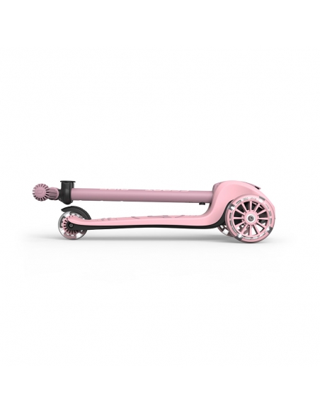 Hulajnoga Scoot&Ride Highwaykick 3S LED z systemem sterowania 2w1 Rose + pasek do noszenia GRATIS