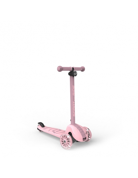 Hulajnoga Scoot&Ride Highwaykick 3S LED z systemem sterowania 2w1 Rose + pasek do noszenia GRATIS