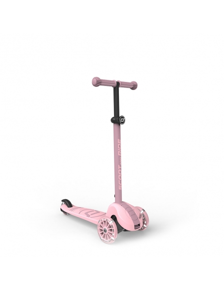Hulajnoga Scoot&Ride Highwaykick 3S LED z systemem sterowania 2w1 Rose + pasek do noszenia GRATIS