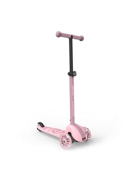 Hulajnoga Scoot&Ride Highwaykick 3S LED z systemem sterowania 2w1 Rose + pasek do noszenia GRATIS