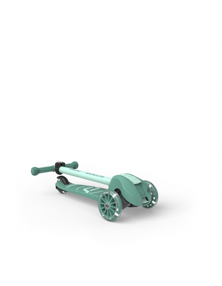 Hulajnoga Scoot&Ride Highwaykick 3S LED z systemem sterowania 2w1 Forest + pasek do noszenia GRATIS