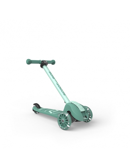 Hulajnoga Scoot&Ride Highwaykick 3S LED z systemem sterowania 2w1 Forest + pasek do noszenia GRATIS