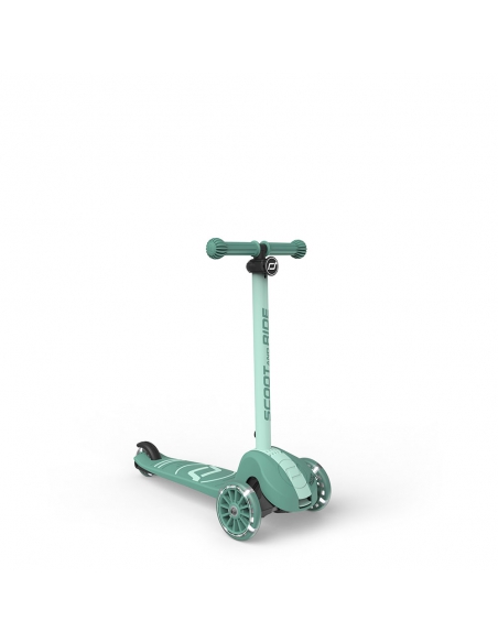 Hulajnoga Scoot&Ride Highwaykick 3S LED z systemem sterowania 2w1 Forest + pasek do noszenia GRATIS