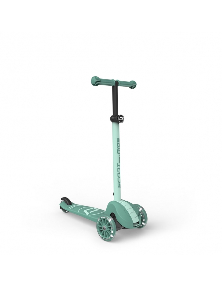 Hulajnoga Scoot&Ride Highwaykick 3S LED z systemem sterowania 2w1 Forest + pasek do noszenia GRATIS