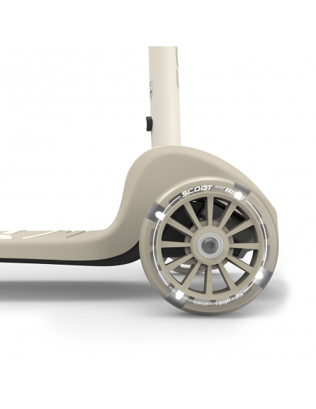 Hulajnoga Scoot&Ride Highwaykick 3S LED z systemem sterowania 2w1 Ash + pasek do noszenia GRATIS