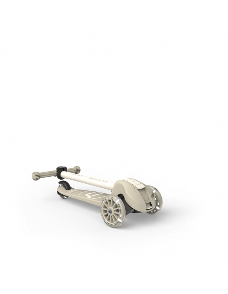 Hulajnoga Scoot&Ride Highwaykick 3S LED z systemem sterowania 2w1 Ash + pasek do noszenia GRATIS