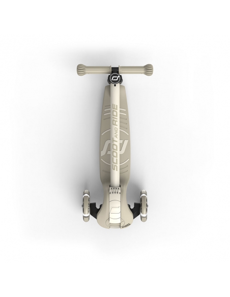 Hulajnoga Scoot&Ride Highwaykick 3S LED z systemem sterowania 2w1 Ash + pasek do noszenia GRATIS