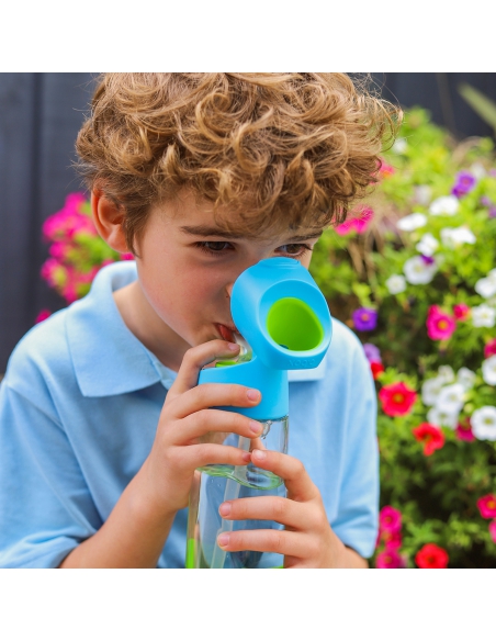 Butelka tritanowa na wodę bidon ze słomką b.box 600ml Ocean Breeze