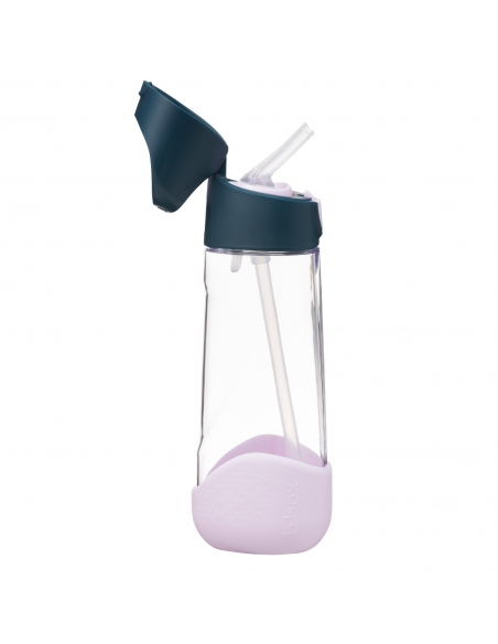 Butelka tritanowa na wodę bidon ze słomką b.box 600ml Indigo Rose