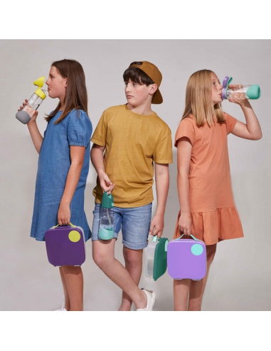 Butelka tritanowa na wodę bidon ze słomką b.box...