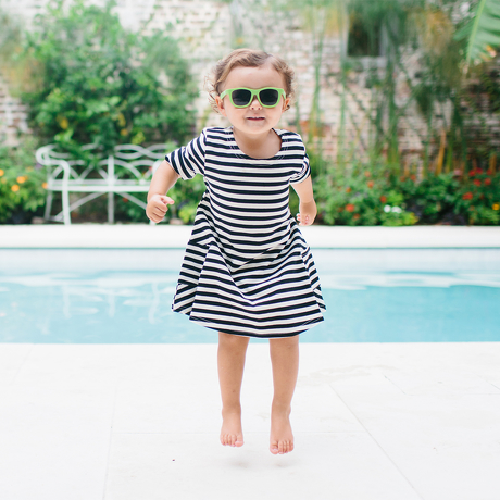 Okulary przeciwsłoneczne dla dzieci Babiators Original Navigator Sublime Lime