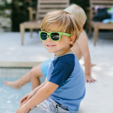 Okulary przeciwsłoneczne dla dzieci Babiators Original Navigator Sublime Lime