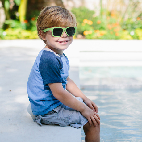 Okulary przeciwsłoneczne dla dzieci Babiators Original Navigator Sublime Lime