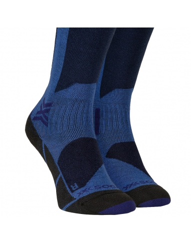 Skarpety narciarskie dziecięce X-Socks SKI Discover OTC Junior Blue Blossom/Marine