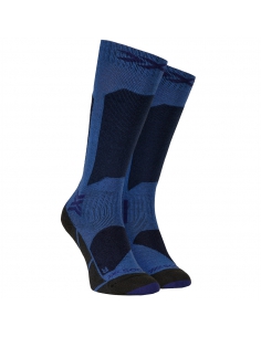Skarpety narciarskie dziecięce X-Socks SKI Discover OTC Junior Blue Blossom/Marine