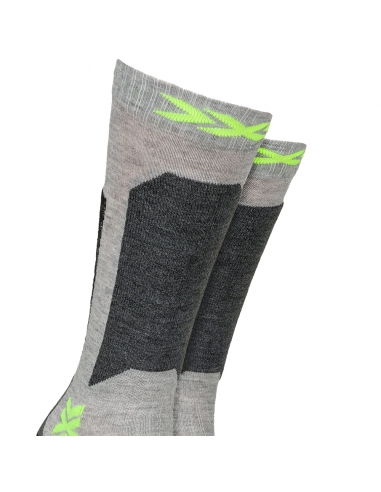 Skarpety narciarskie dziecięce X-Socks SKI Discover OTC Junior Rhino Grey/Canary