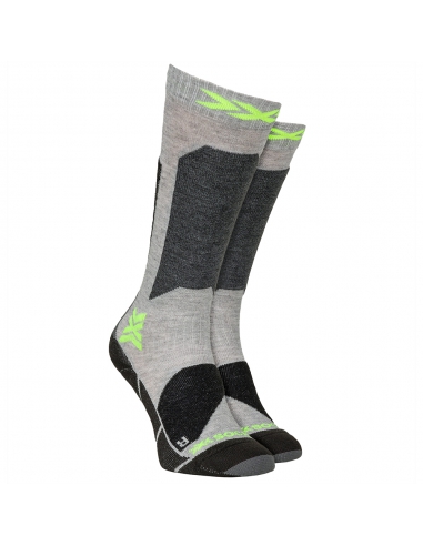 Skarpety narciarskie dziecięce X-Socks SKI Discover OTC Junior Rhino Grey/Canary