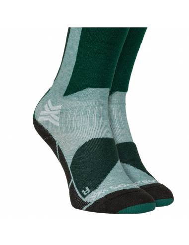 Skarpety narciarskie dziecięce X-Socks SKI Discover OTC Junior Sage Green/English Lawn