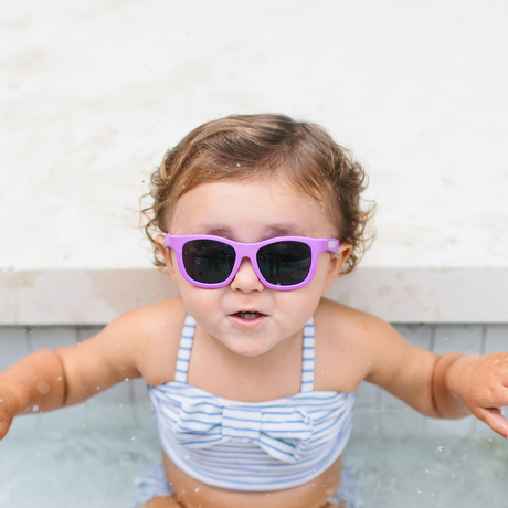 Okulary przeciwsłoneczne dla dzieci Babiators Original Navigator Purple Reign
