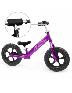 Rowerek biegowy Cruzee 12 SAFE fioletowy + pasek do noszenia GRATIS