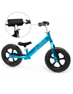 Rowerek biegowy Cruzee 12 SAFE niebieski + pasek do noszenia GRATIS