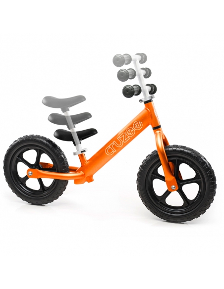 Rowerek biegowy Cruzee 12 pomarańczowy + pasek do noszenia GRATIS