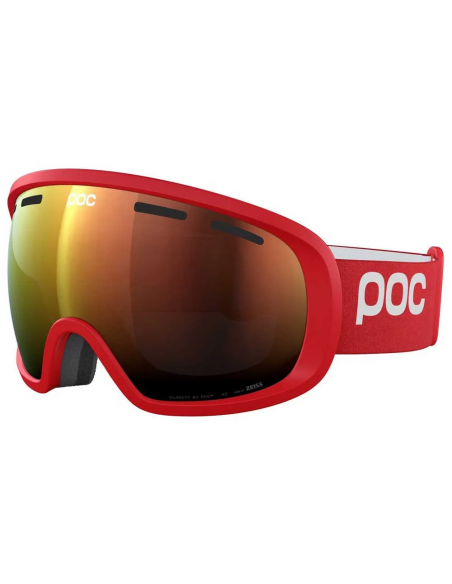 Gogle narciarskie POC FOVEA MID Prismane Red/Clarity Intense - Partly Sunny Orange