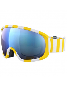 Gogle narciarskie POC FOVEA MID Jaune Blanc/Clarity Highly Intense - Partly Sunny Blue