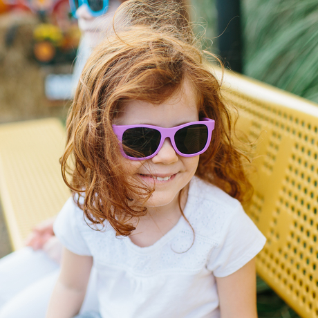 Okulary przeciwsłoneczne dla dzieci Babiators Original Navigator Purple Reign
