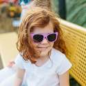 Okulary przeciwsłoneczne dla dzieci Babiators Original Navigator Purple Reign