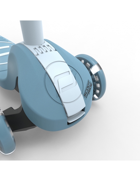 Hulajnoga Scoot&Ride Highwaykick 3S LED Steel (składana, świecące koła, sterowanie 2w1) + pasek do noszenia GRATIS