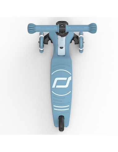 Hulajnoga Scoot&Ride Highwaykick 3S LED Steel (składana, świecące koła, sterowanie 2w1) + pasek do noszenia GRATIS