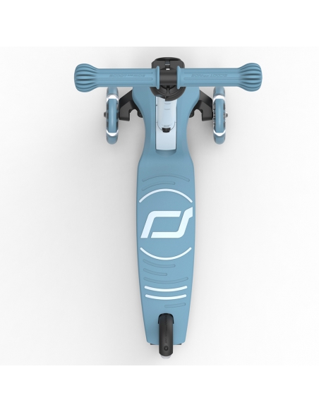 Hulajnoga Scoot&Ride Highwaykick 3S LED Steel (składana, świecące koła, sterowanie 2w1) + pasek do noszenia GRATIS