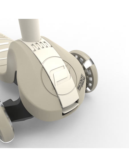 Hulajnoga Scoot&Ride Highwaykick 3S LED Ash (składana, świecące koła, sterowanie 2w1) + pasek do noszenia GRATIS