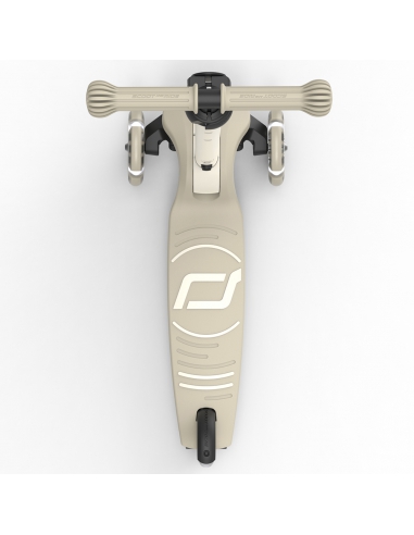 Hulajnoga Scoot&Ride Highwaykick 3S LED Ash (składana, świecące koła, sterowanie 2w1) + pasek do noszenia GRATIS