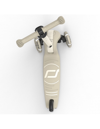 Hulajnoga Scoot&Ride Highwaykick 3S LED Ash (składana, świecące koła, sterowanie 2w1) + pasek do noszenia GRATIS