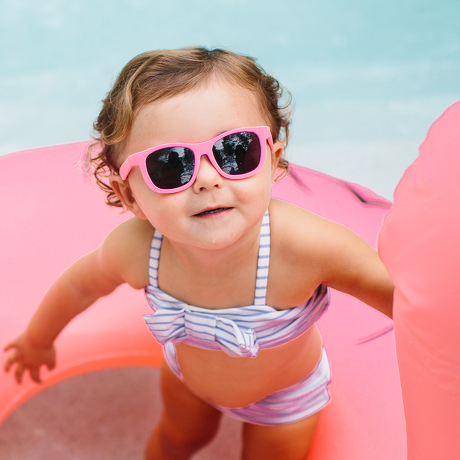 Okulary przeciwsłoneczne dla dzieci Babiators Original Navigator Think Pink