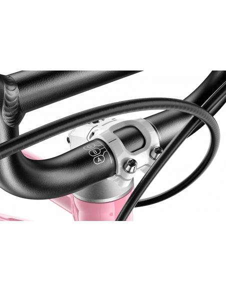 Rower dziecięcy woom 2 GO powder pink (14") różowy