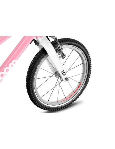 Rower dziecięcy woom 3 GO powder pink (16") różowy