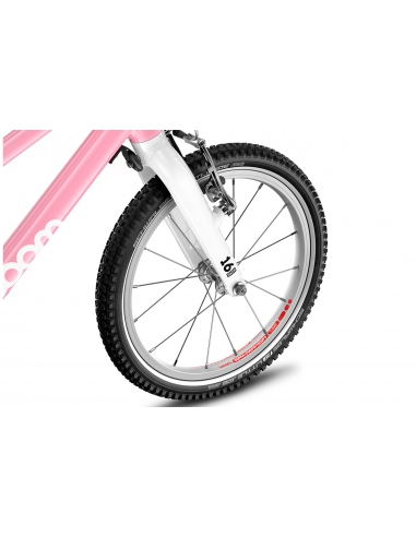Rower dziecięcy woom 3 GO AUTOMAGIC powder pink (16") różowy