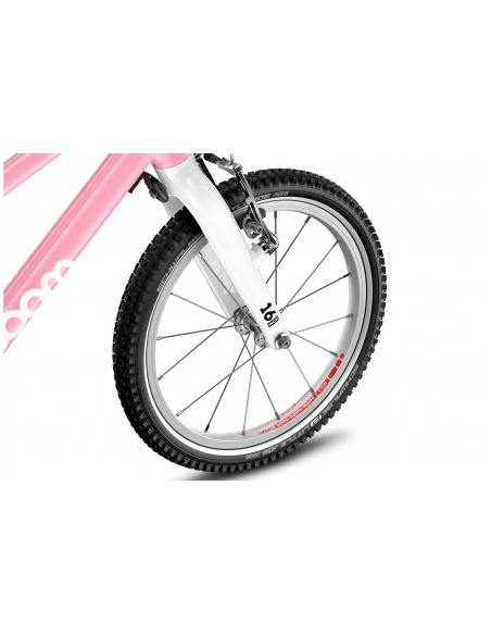 Rower dziecięcy woom 3 GO AUTOMAGIC powder pink (16") różowy