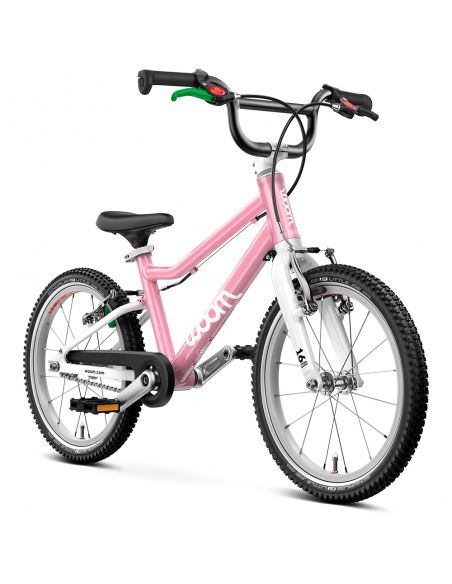 Rower dziecięcy woom 3 GO powder pink (16") różowy