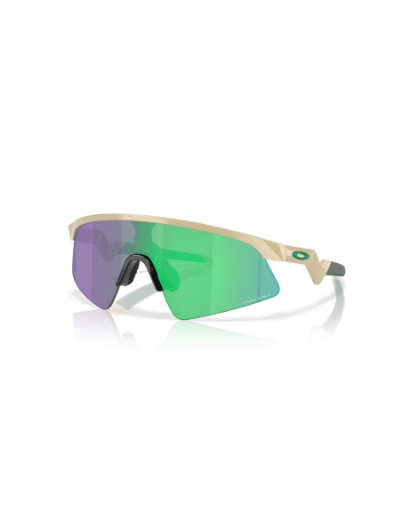 Juniorskie okulary przeciwsłoneczne Oakley Resistor Desert Tan/Prizm Jade