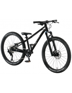 Rower dziecięcy KUbikes 24S MTB DISC Black czarny