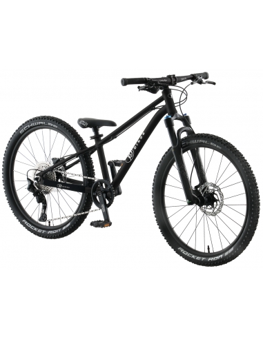 Rower dziecięcy KUbikes 24S MTB DISC Black czarny