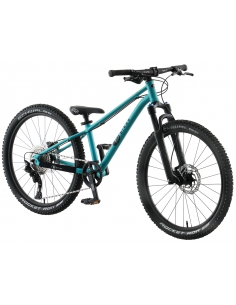 Rower dziecięcy KUbikes 24S MTB DISC Turquoise turkusowy