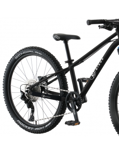 Rower dziecięcy KUbikes 24S MTB DISC Black czarny