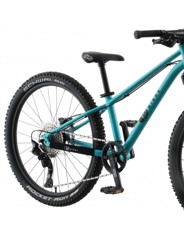 Rower dziecięcy KUbikes 24S DISC Turquoise...