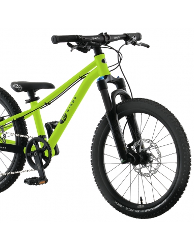 Rower dziecięcy KUbikes 20S MTB DISC Lime zielony